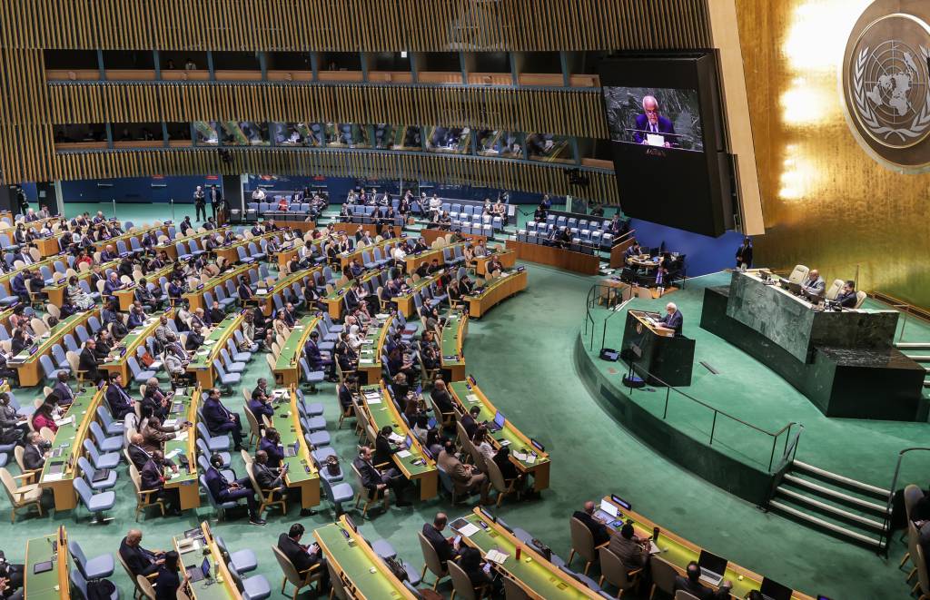 Assembleia Geral da ONU vota a favor de governo da Palestina livre do Hamas