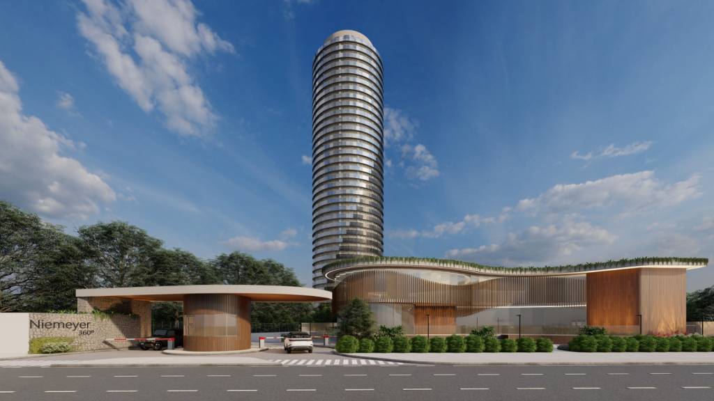 Torre H cede lugar ao Niemeyer 360o Residences – Torre H cede lugar ao Niemeyer 360o Residences –