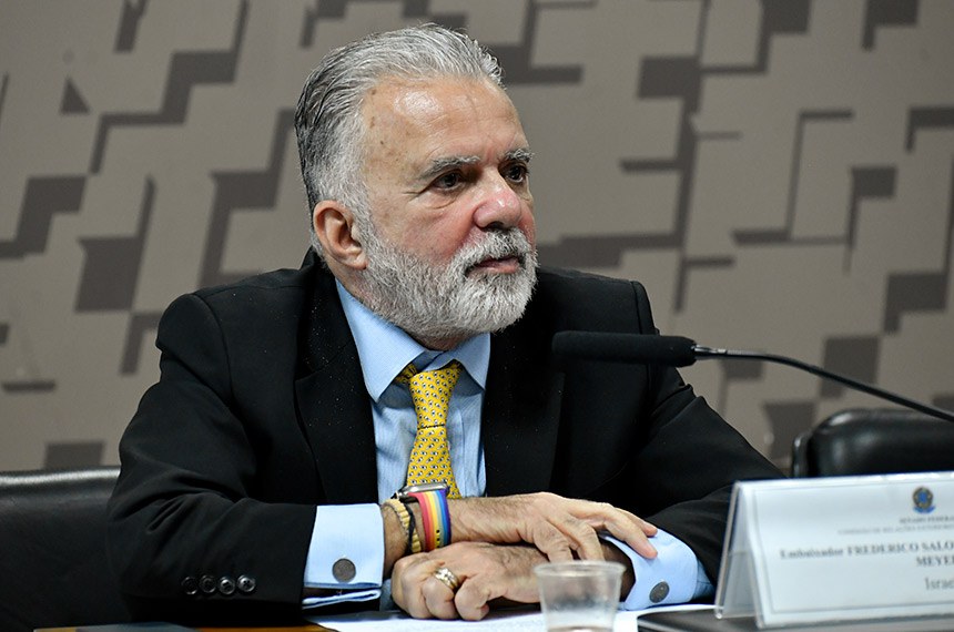 Frederico Meyer, embaixador do Brasil em Israel