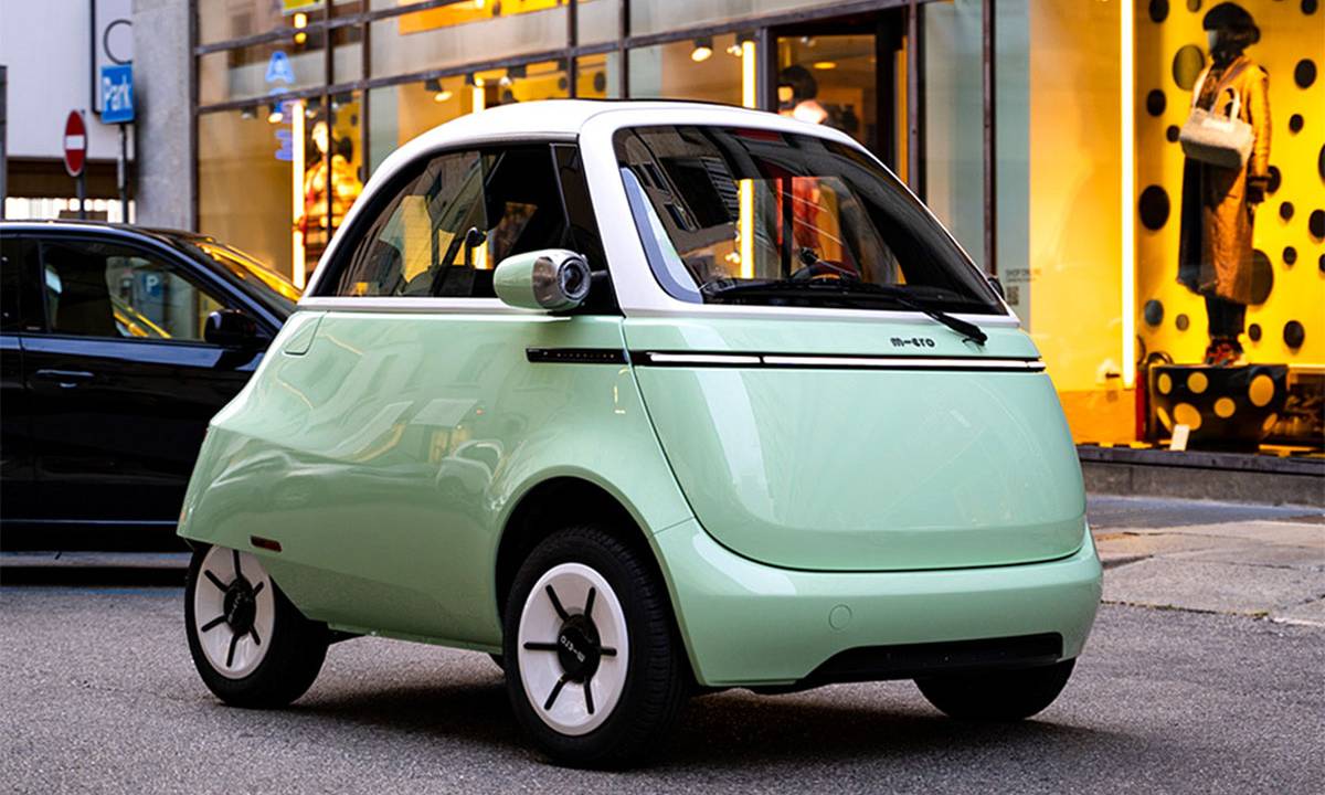 Inspirado na antiga Romi Isetta, o Microlino é totalmente elétrico e já vendeu mais de mil unidades na Europa -