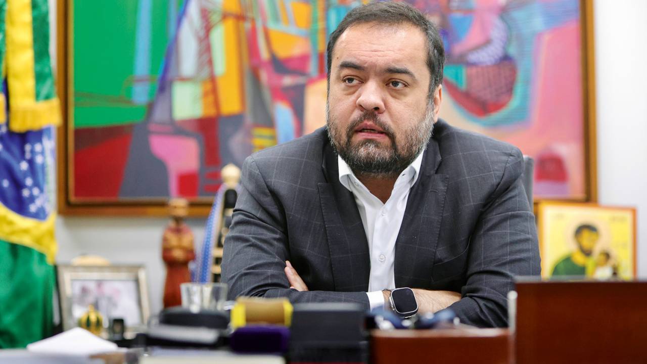 O governador do Rio, Cláudio Castro (PL)