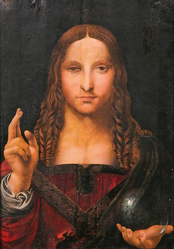 GettyImages-876154500.jpg DIFÍCIL DIZER - 'Salvator Mundi': até o Louvre atesta ser de Da Vinci, mas gente séria ainda questiona