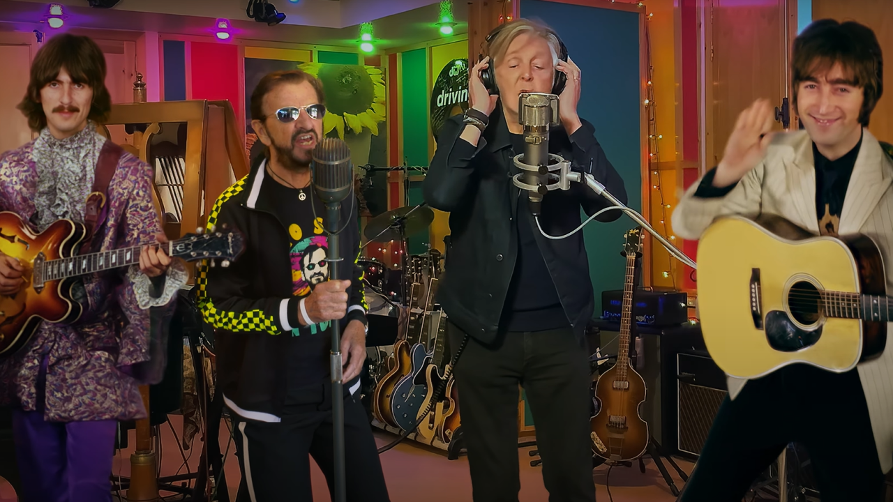 Cena do clipe de 'Now and Then', dos Beatles, dirigido por Peter Jackson