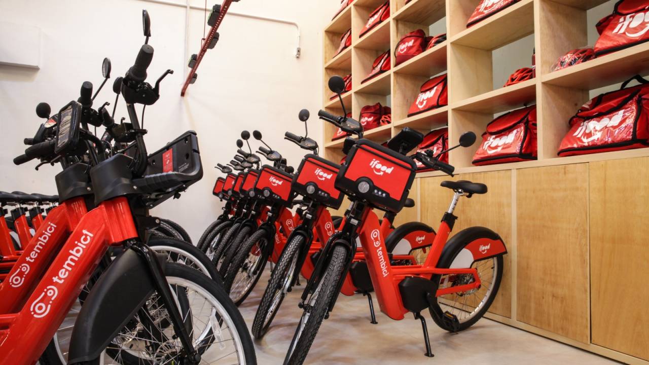 Bicicletas do iFood
