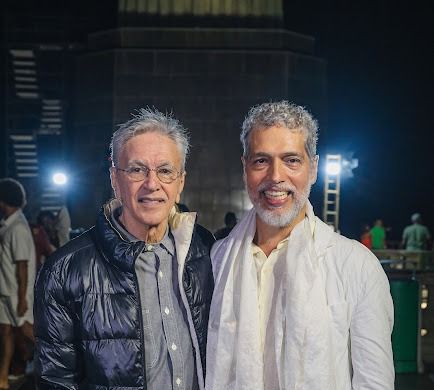Caetano Veloso e Estêvão Ciavatta -
