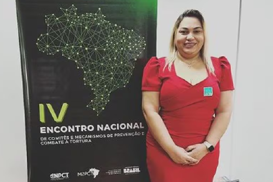 Luciane Barbosa Farias, a "dama do tráfico amazonense", participou de eventos nos Ministérios da Justiça e Direitos Humanos