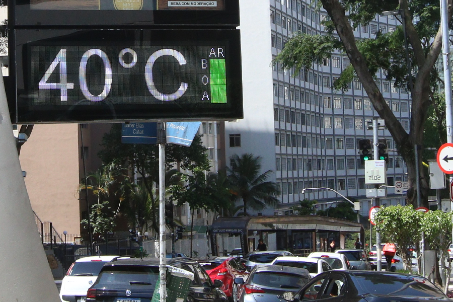 Porto Alegre (RS) tem previsão de 40 graus hoje.