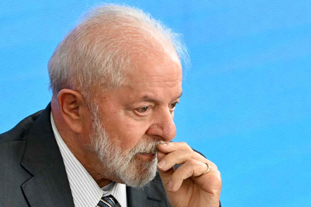 O presidente Lula em coletiva de imprensa na Itália (15/06/2024)