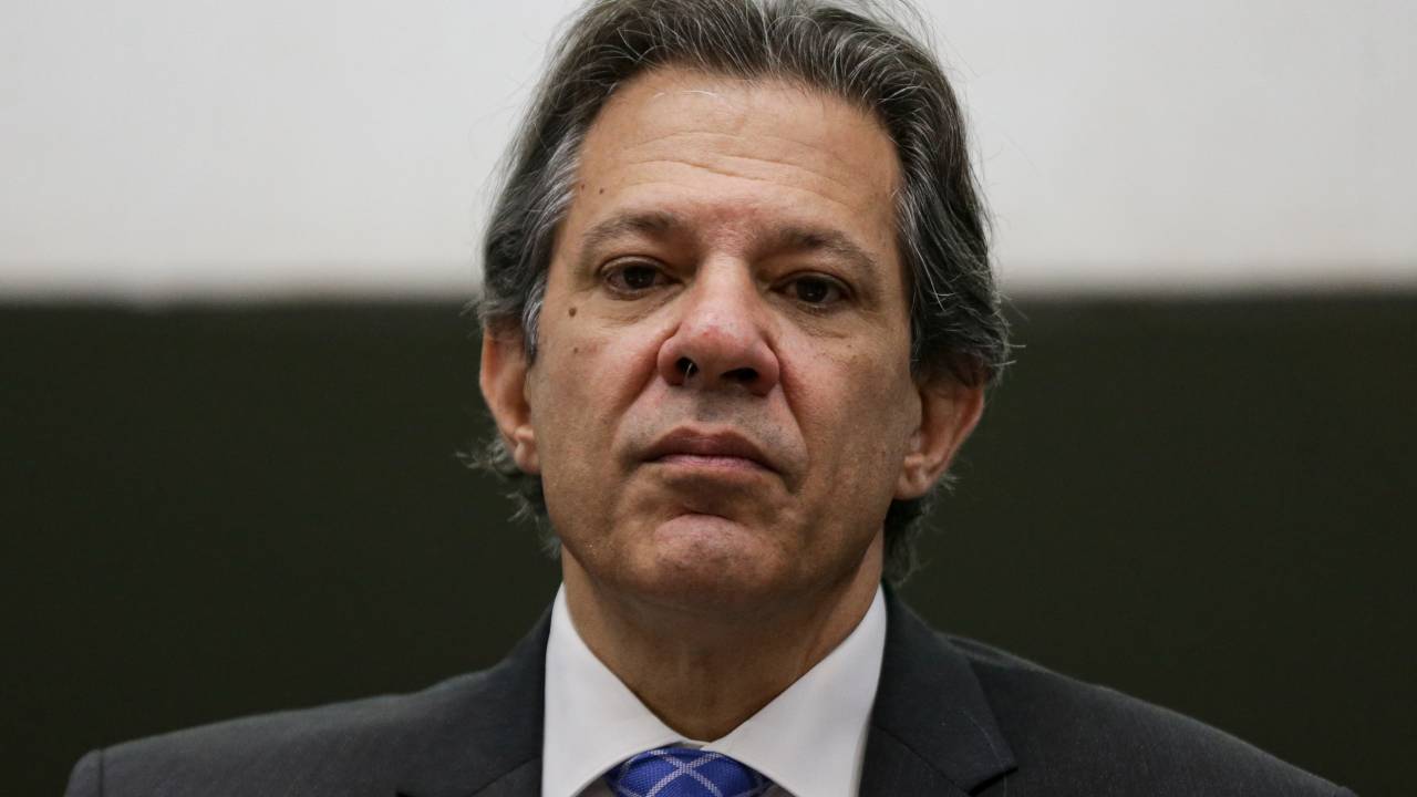 Brasília (DF), 08/11/2023 - O ministro da Fazenda, Fernando Haddad, participa da abertura do 3º Congresso Internacional de Direito do Seguro, na sede do Superior Tribunal de Justiça (STJ). Foto: Marcelo Camargo/Agência Brasil
