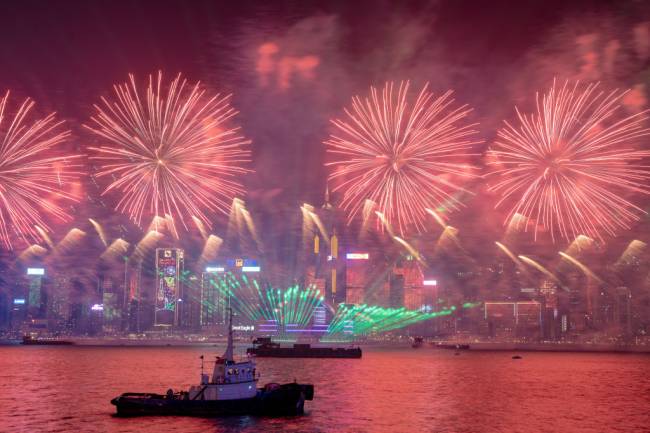 New Year Celebrations in Hong Kong