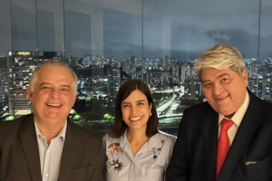 Márcio França, Tabata Amaral e José Luiz Datena.