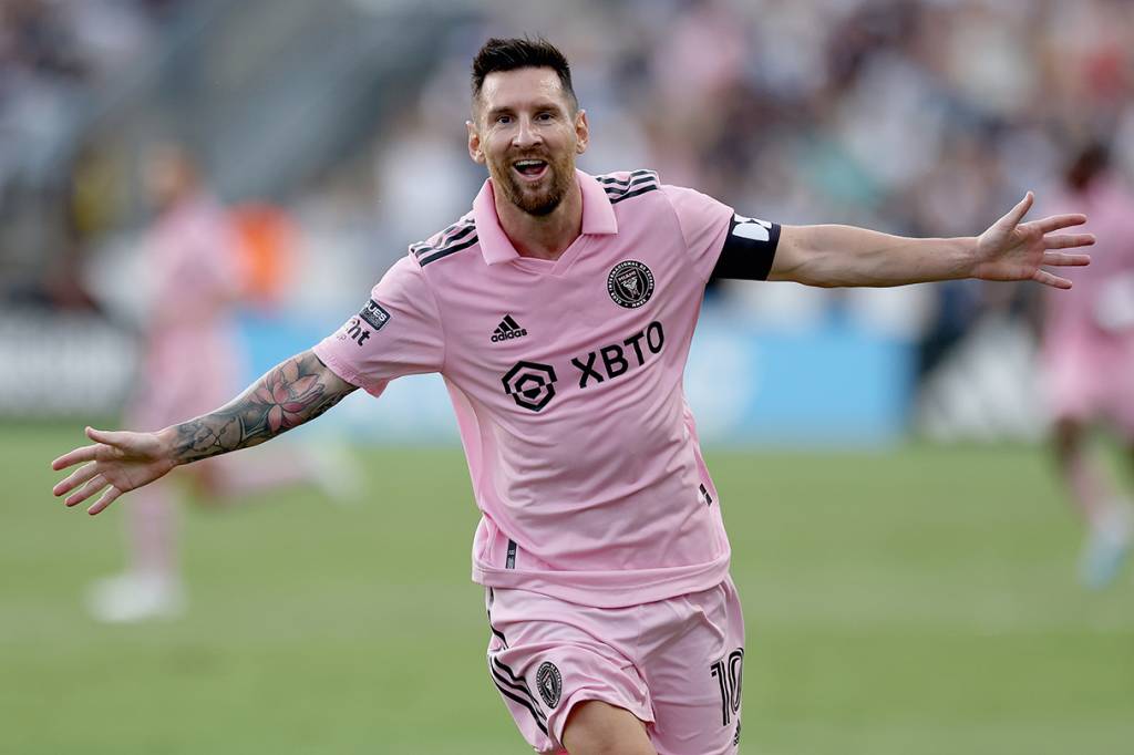 GettyImages-1619127276.jpg O MUNDO É DELE - Lionel Messi, agora em Miami: oito vezes o melhor
