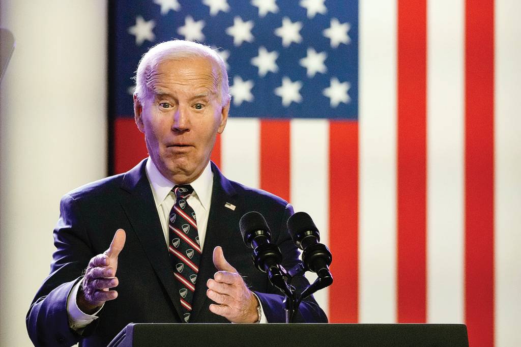 GettyImages-1903200326.jpg GOVERNO GASTADOR - Joe Biden: a dívida pública disparou em seu mandato