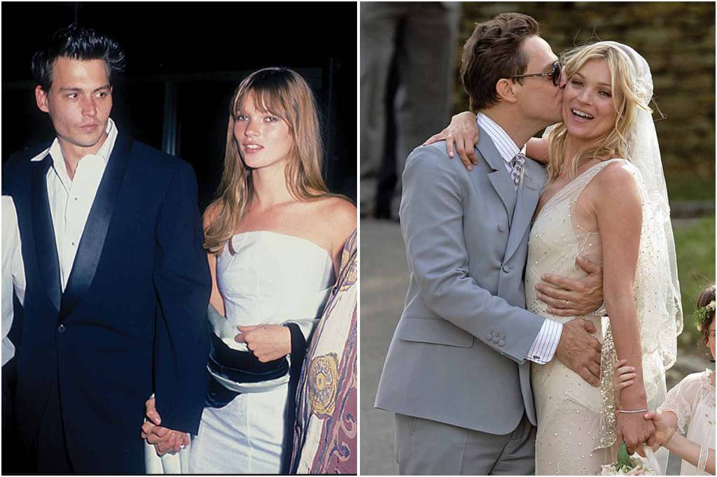 GettyImages-81628634.jpg PAIXÕES - Romances conturbados: com Johnny Depp (à esq.) e Jamie Hince