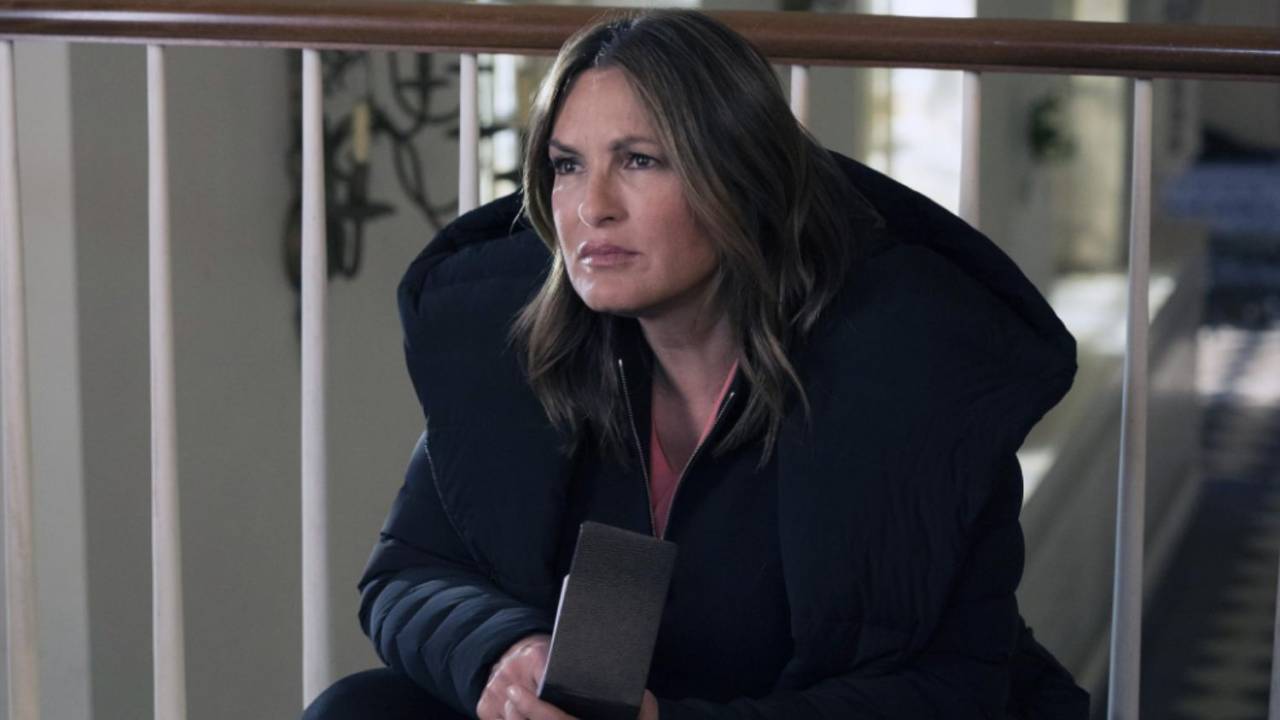 A atriz Mariska Hargitay como a personagem Olivia Benson na série 'Law & Order: SVU'