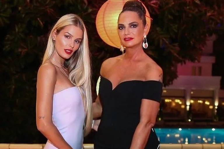 O comentário de Luiza Brunet após filha Yasmin no ‘Mais Você’