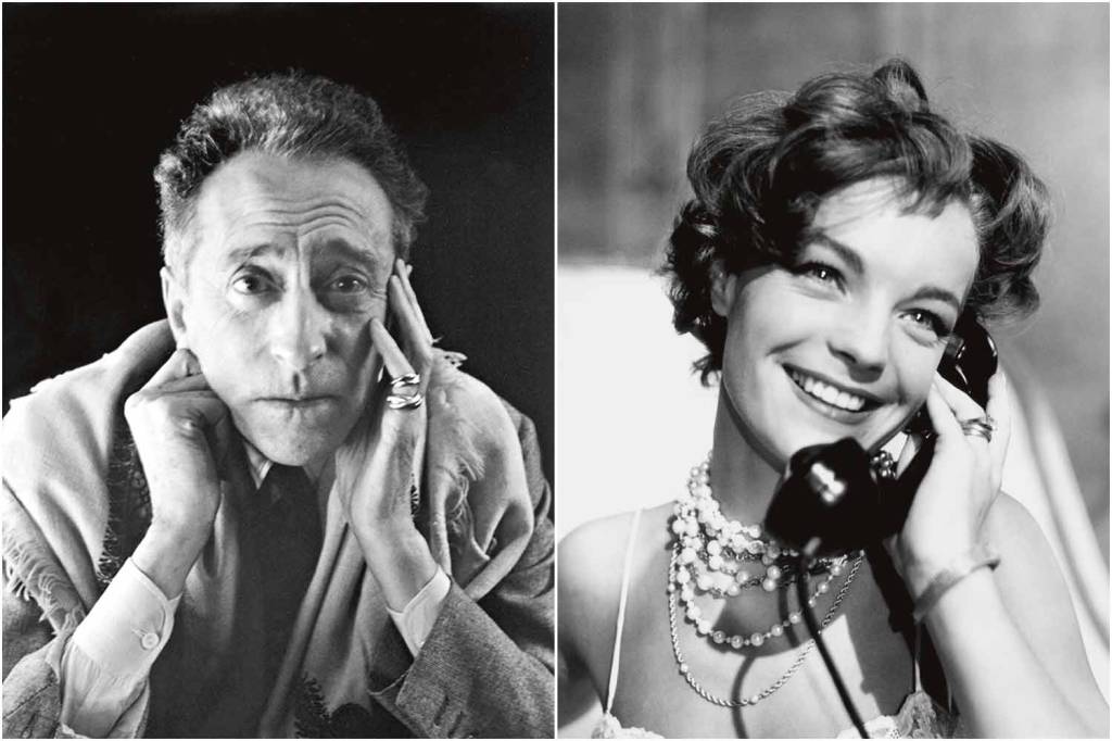 2—JEAN-COCTEAU-©-Luc-Fournol-Photo12.jpg IMAGINAÇÃO - Cocteau e Romy Schneider: o luxo como gesto de simplicidade