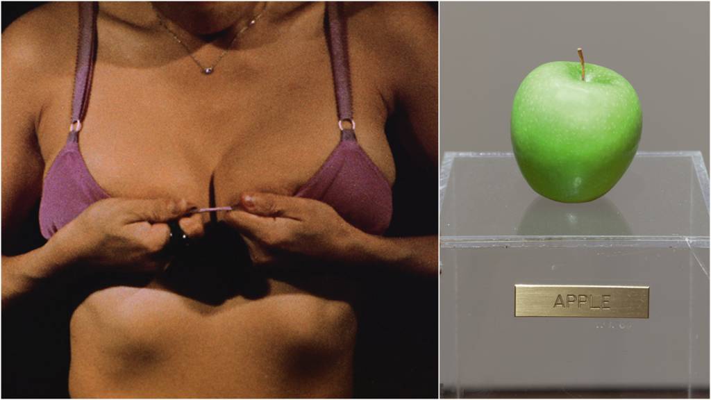 4—Yoko-Ono,-Freedom-1970.-Courtesy-the-artist CONCEITUAL - A tentativa de se livrar do sutiã e a maçã verde: obviedade pueril