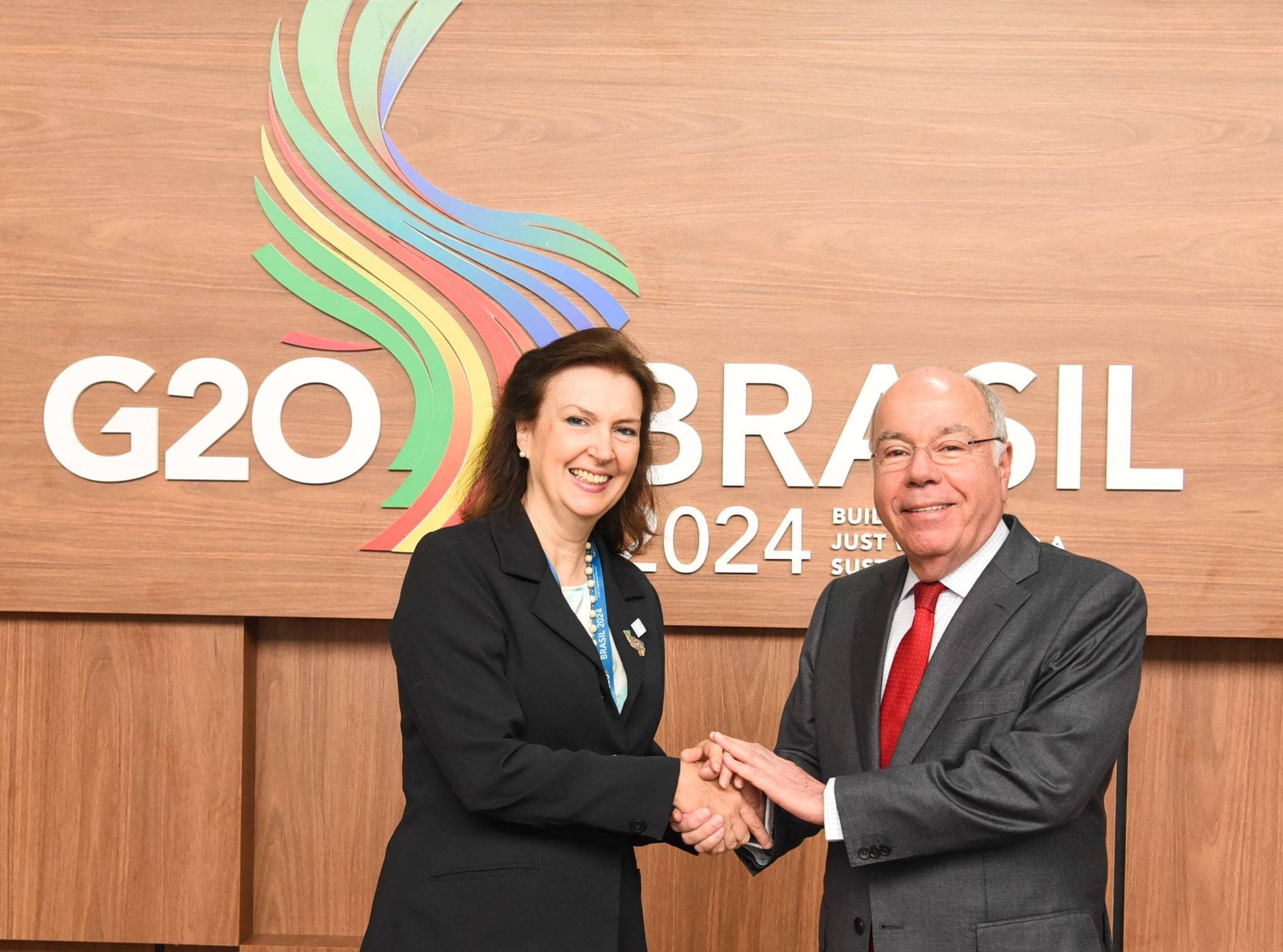 Vieira faz maratona de bilaterais antes de reunião do G20