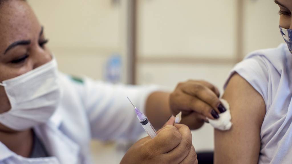 Brazil Aims To Apply First Vaccine Dose To Children By March VACINA PERIÓDICA - No calendário oficial: imunizantes contra a Covid deverão ser atualizados e aplicados anualmente