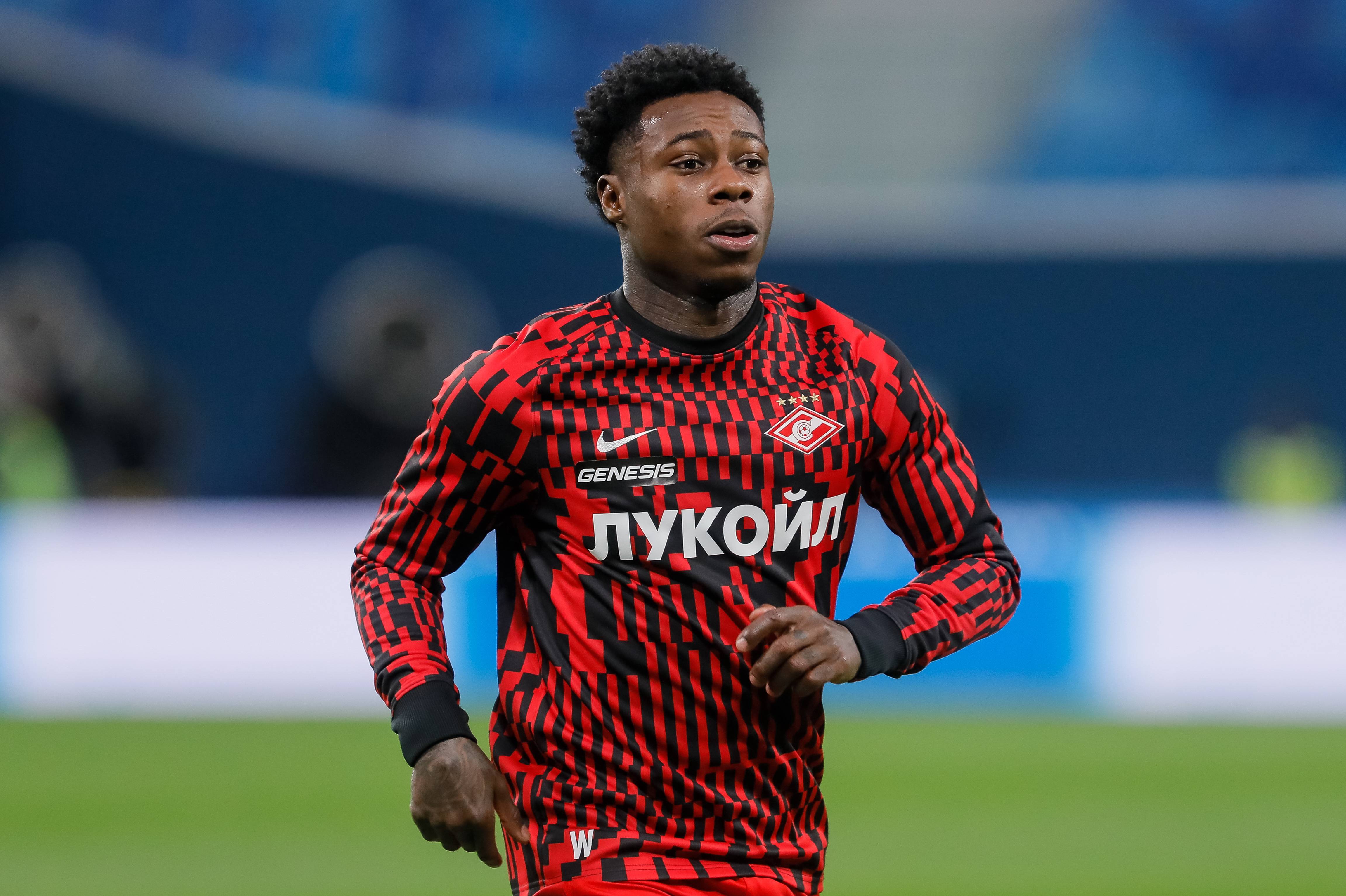 O atacante holandês Quincy Promes. 27/11/2022