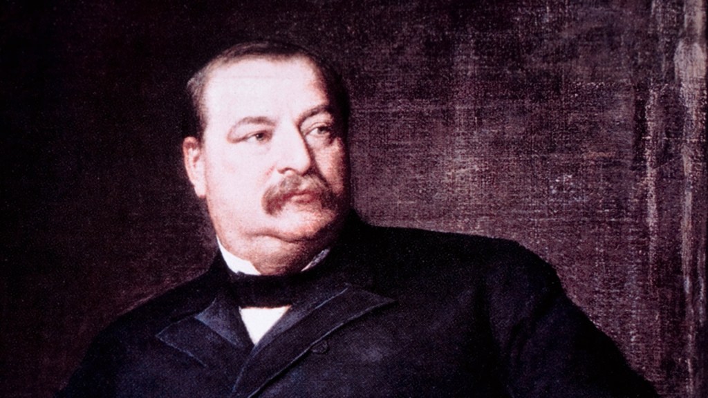 PIONEIRO - O presidente Grover Cleveland: o primeiro a ser derrotado e voltar