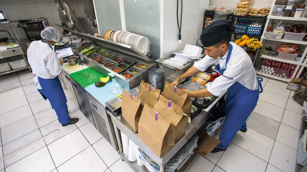 MENOS PEDIDOS - Espaço compartilhado em São Paulo: formato foi eficiente durante o susto sanitário, mas perdeu fôlego