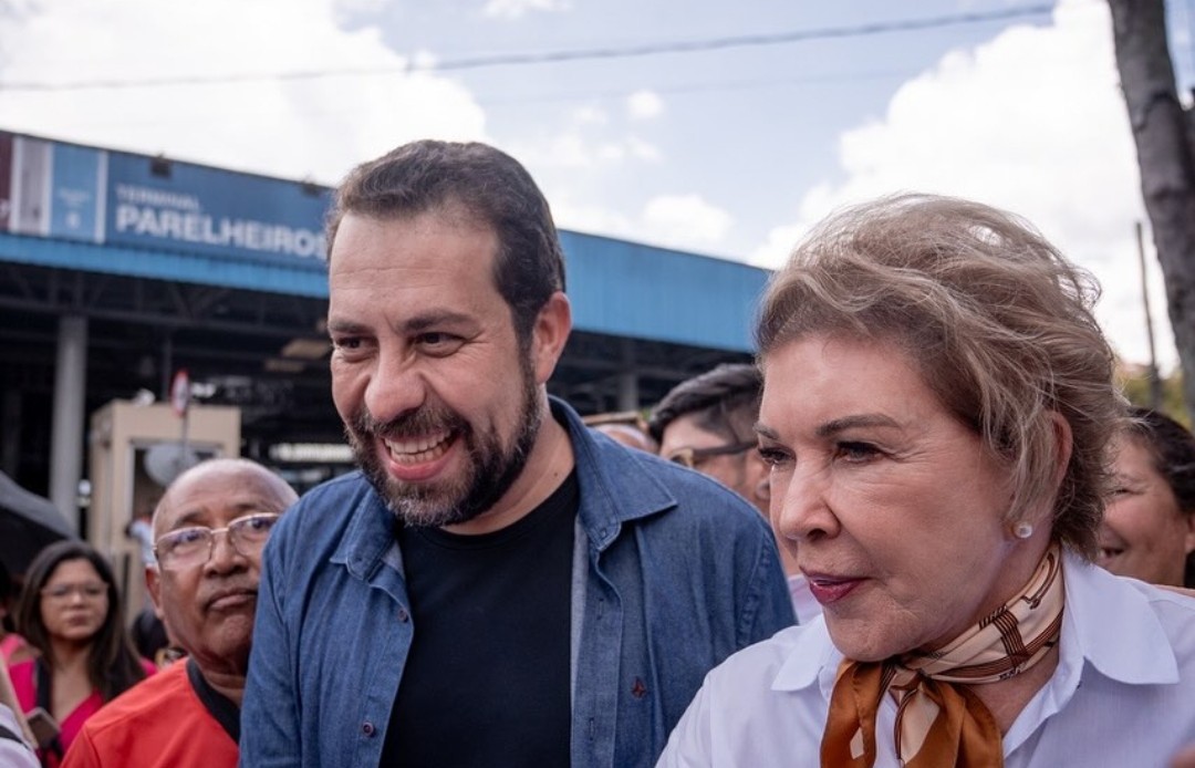Guilherme Boulos e Marta Suplicy