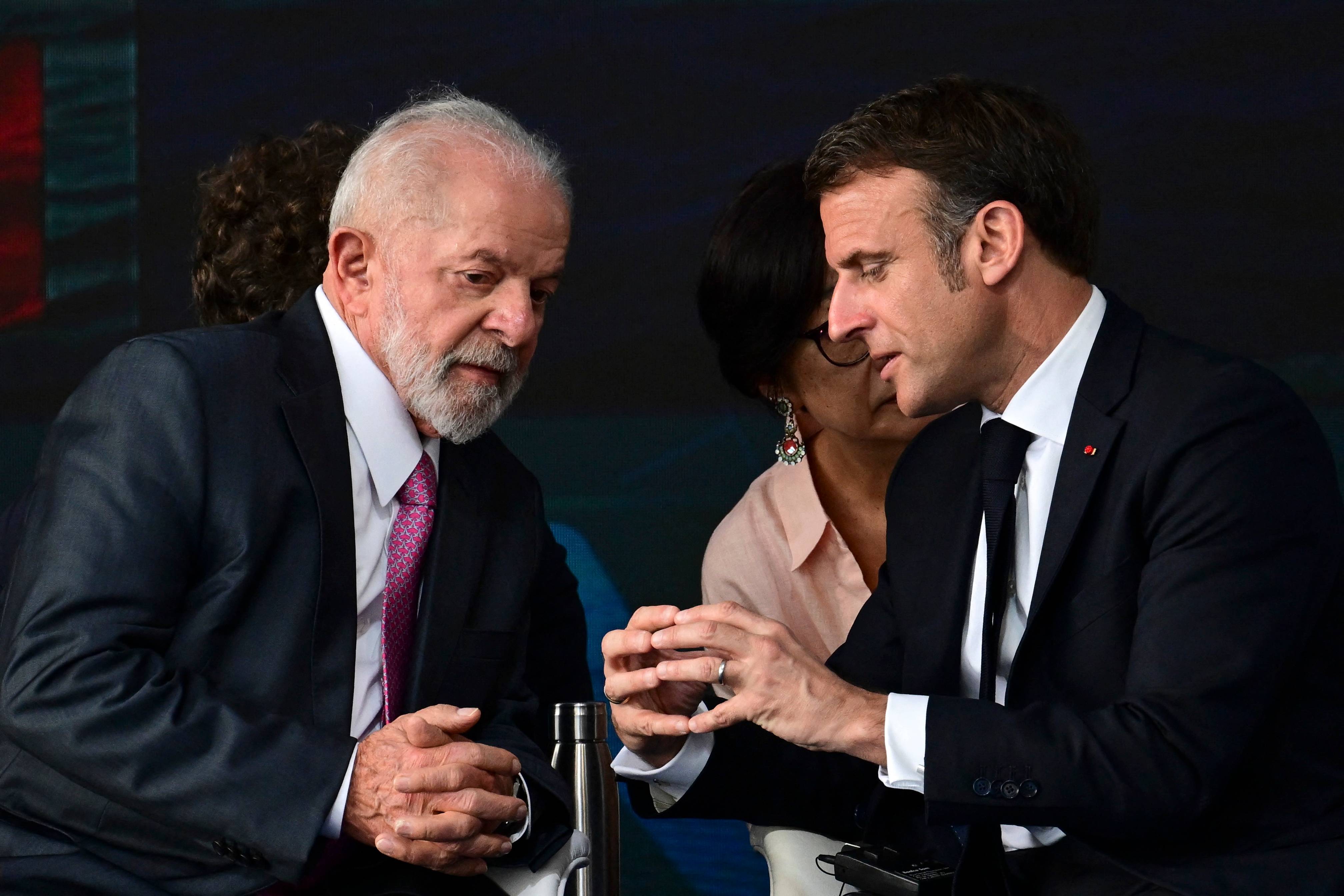 Lula e Macron jantaram em Paris na última semana