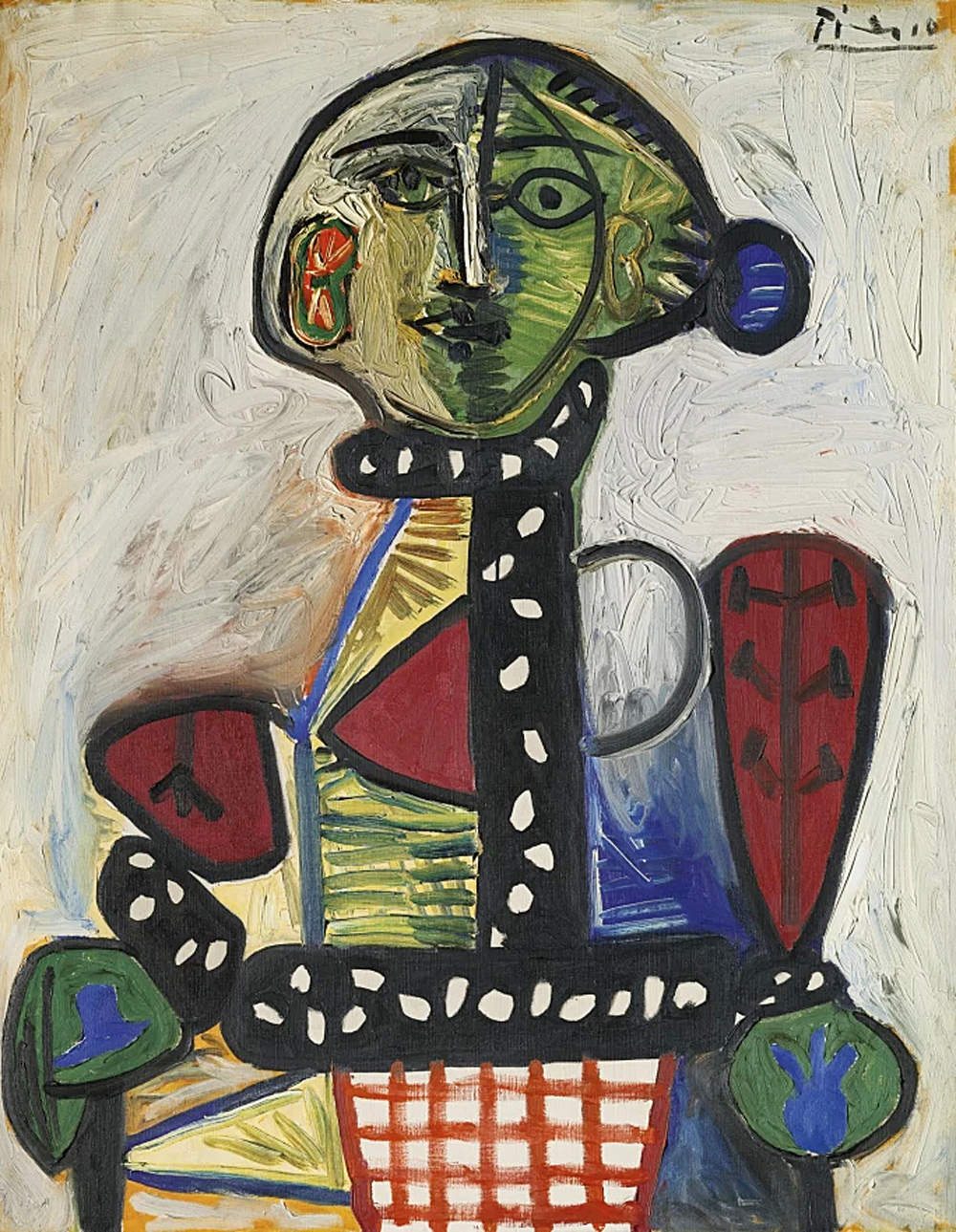 3—OBRA-_-PABLO-PICASSO-_-GILOT-a.jpg ILUSÃO - A tela 'A Mulher na Poltrona', a companheira pelo traço do pintor espanhol: a arte não imitava a vida