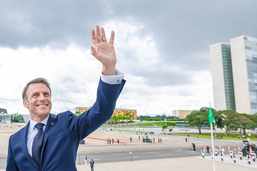 O balde de água fria de Macron no setor nuclear brasileiro