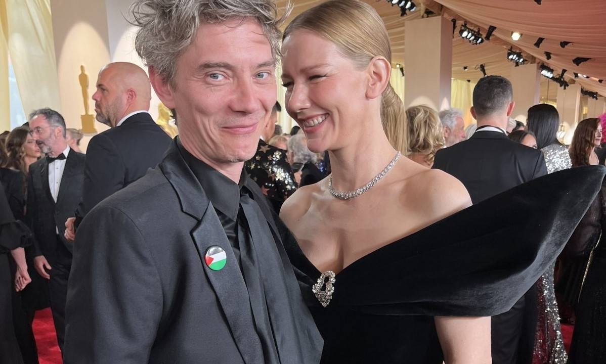 Swann Arlaud e Sandra Hüller -