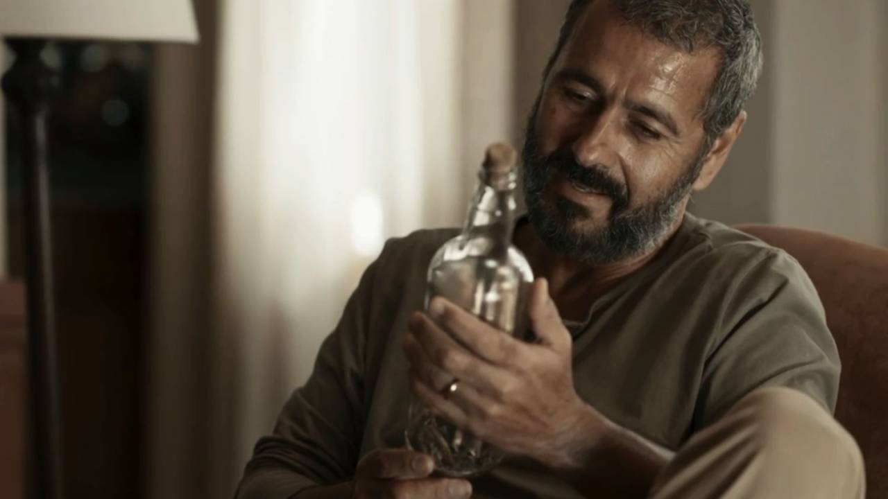 José Inocêncio (Marcos Palmeira) admira seu 'diabinho' em 'Renascer', novela das 9 da Globo