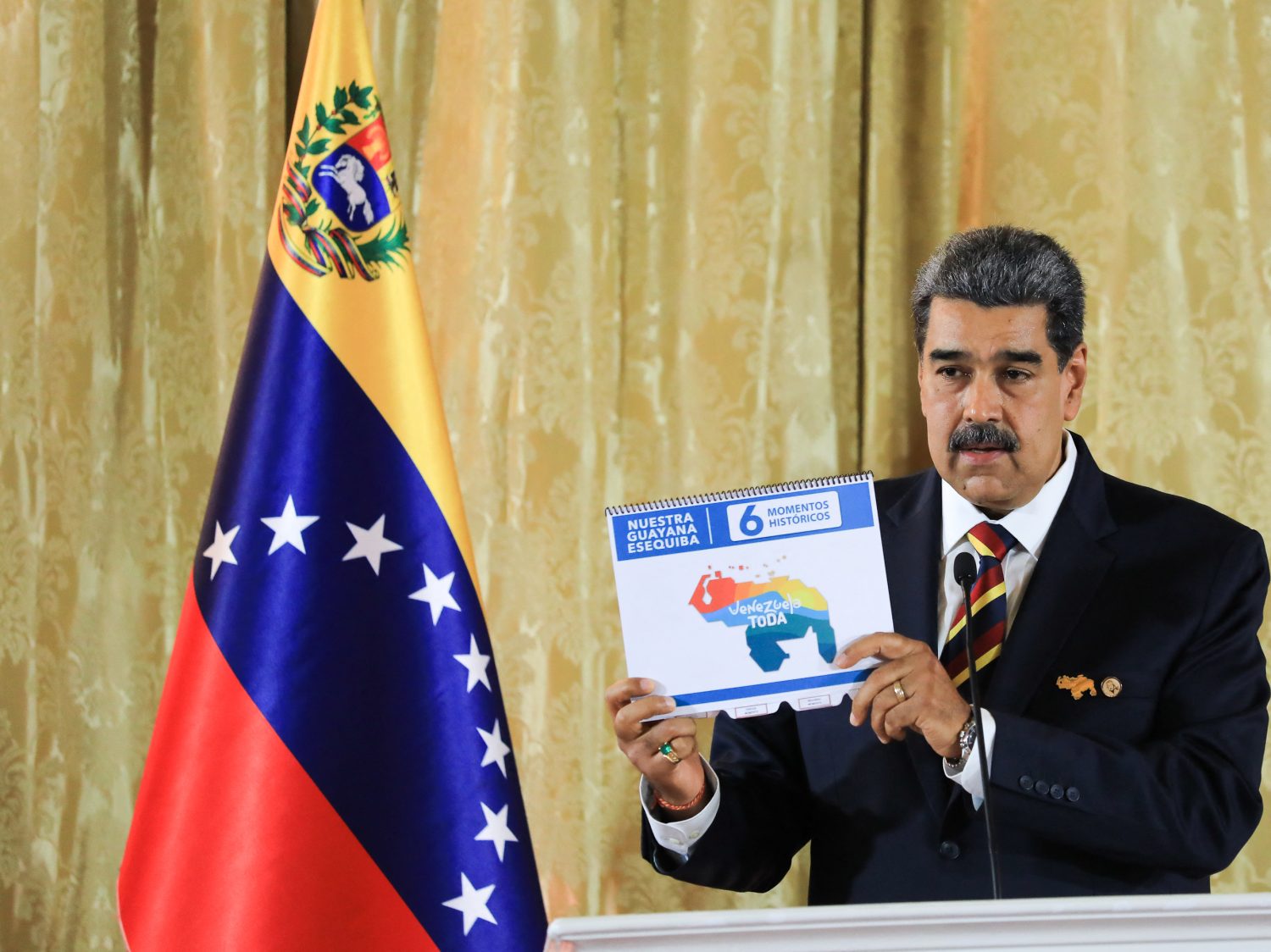 Maduro promulga lei que anexa território de Essequibo à Venezuela