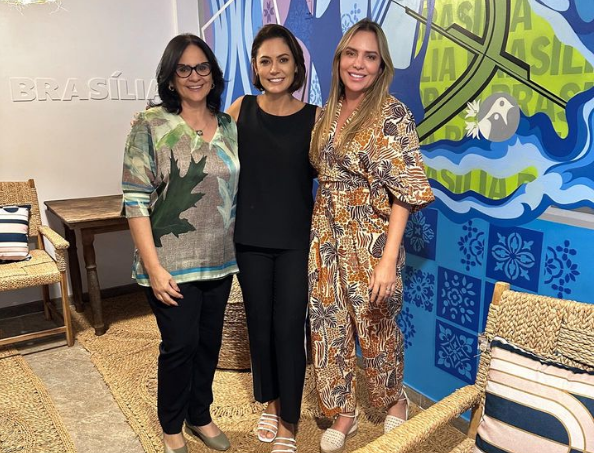 Michelle, Celina e Damares