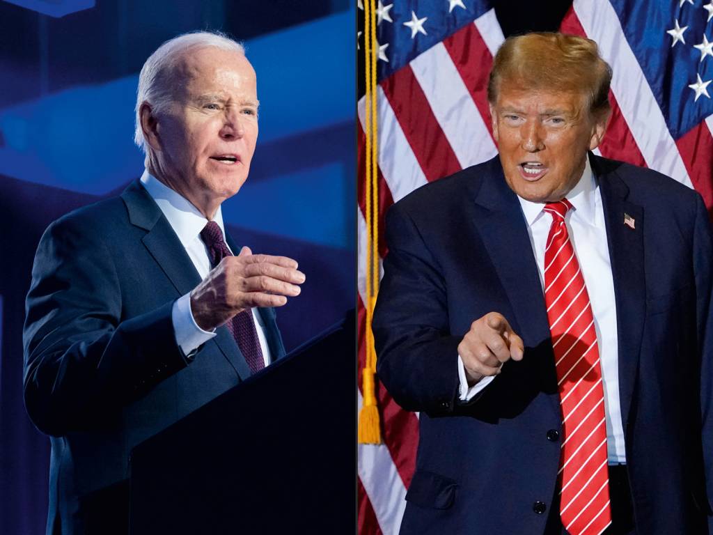 000_34HW9G2.jpg VOTOS EM JOGO - Biden e Trump: protestos entram na campanha eleitoral
