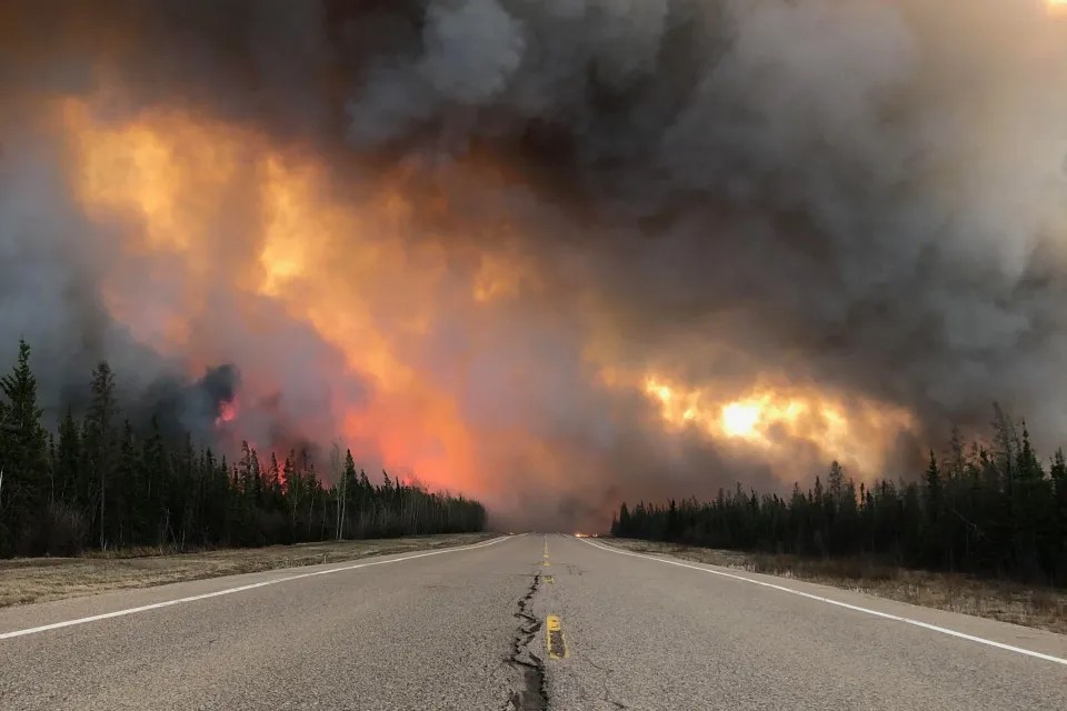 Incêndios no Canadá emitiram mais CO2 que quase todo o mundo em 2023