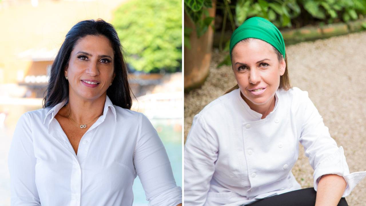 Karine Queiroz (Grupo Soho) e Morena Leite (Capim Santo) -