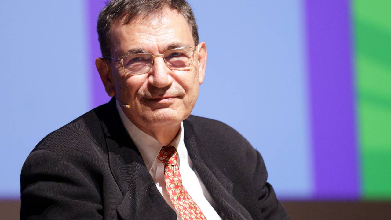 O autor Orhan Pamuk