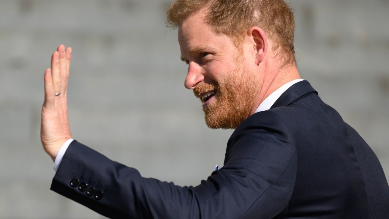 \LONDON, ENGLAND - MAY 08: Prince Harry, Duke of Sussex attends The Invictus Games Foundation 10th Anniversary Service at St Paul's Cathedral on May 08, 2024 in London, England. (Photo by Karwai Tang/WireImage)