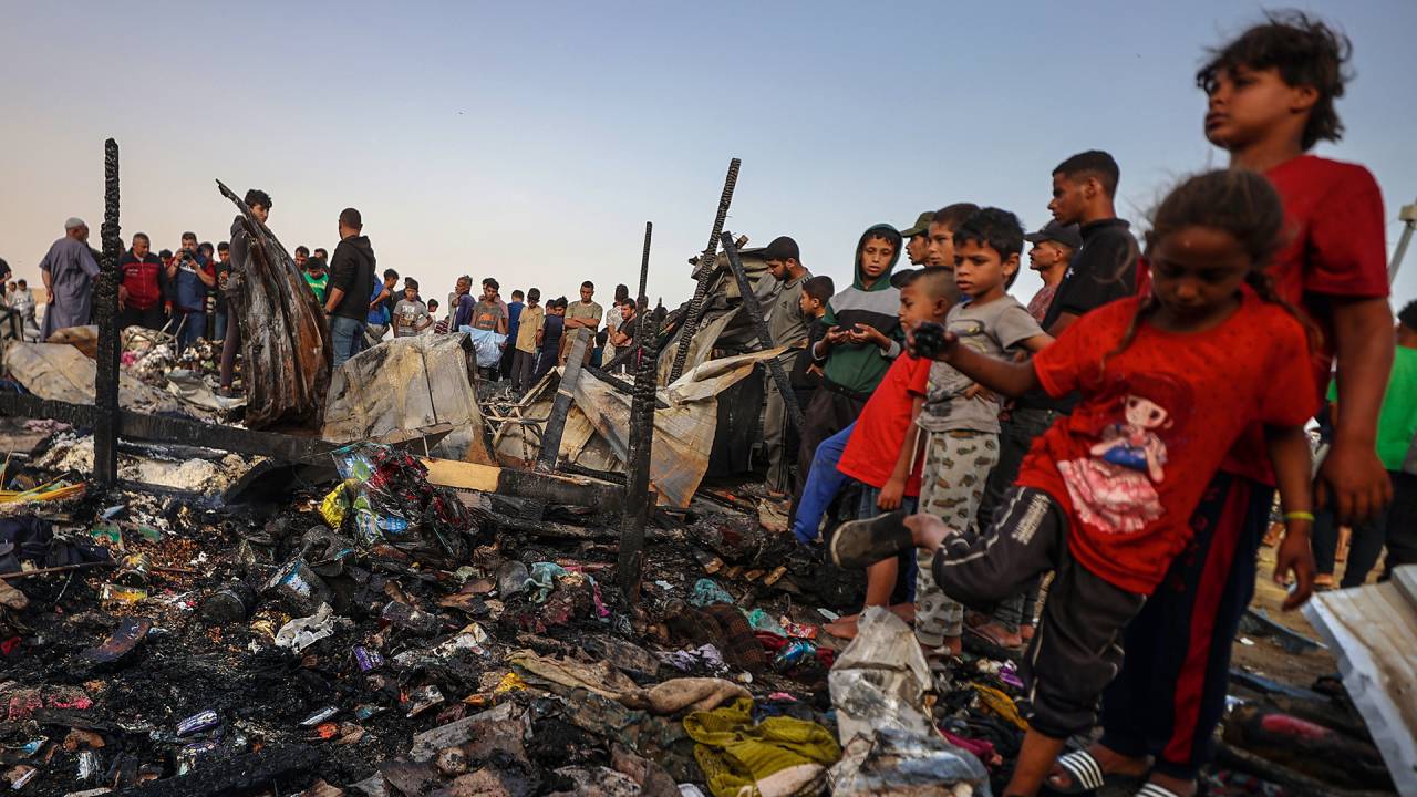 Cidade de Rafah, no sul de Gaza