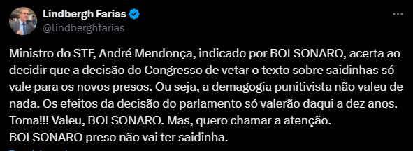 Post Lindbergh Saidinha