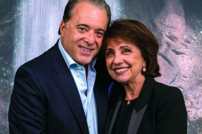 Tony Ramos e sua esposa, Lidiane Barbosa