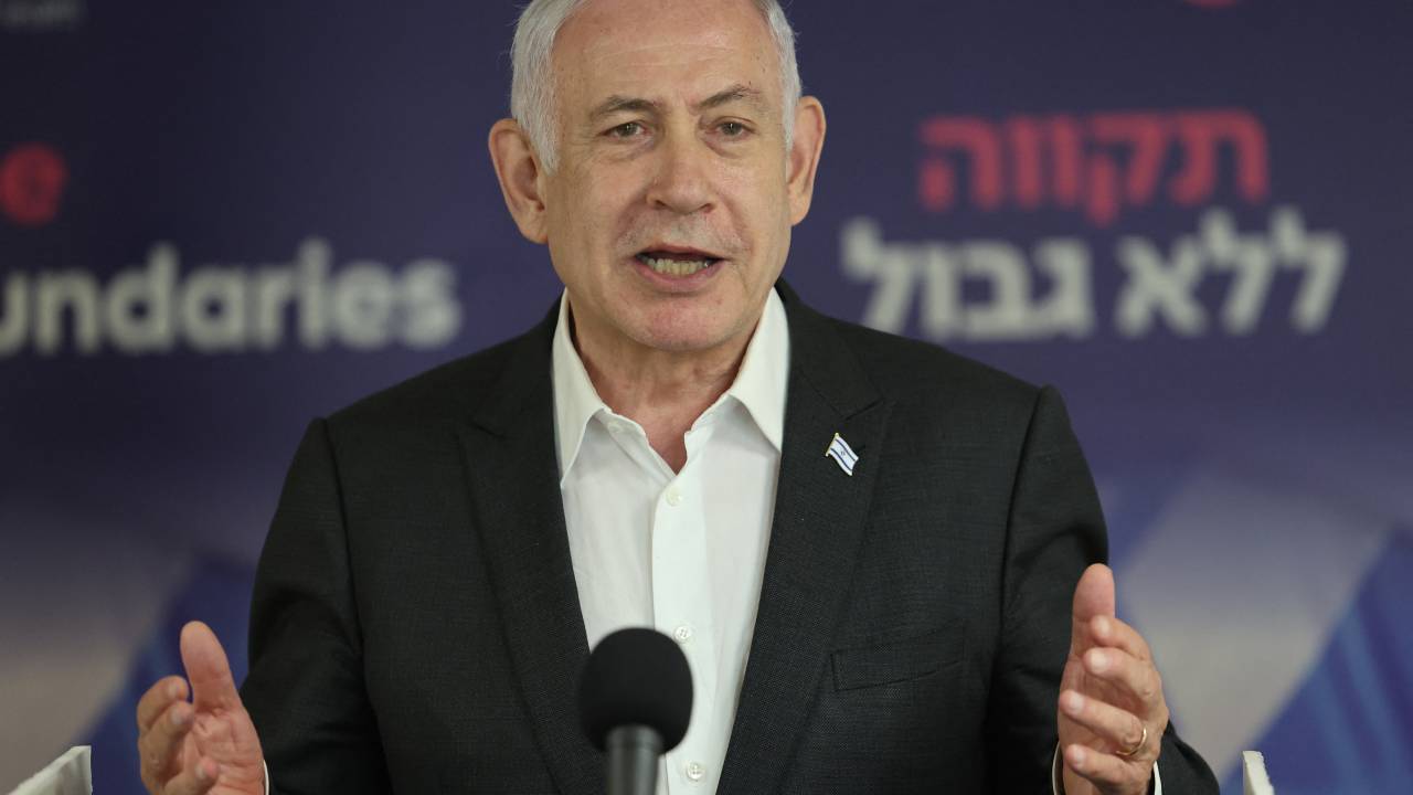 O primeiro-ministro de Israel, Benjamin Netanyahu