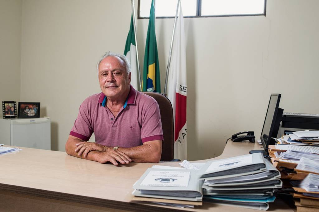 26981972-high.jpeg SEM ADVERSÁRIO - Machado: o atual prefeito está em seu quinto mandato