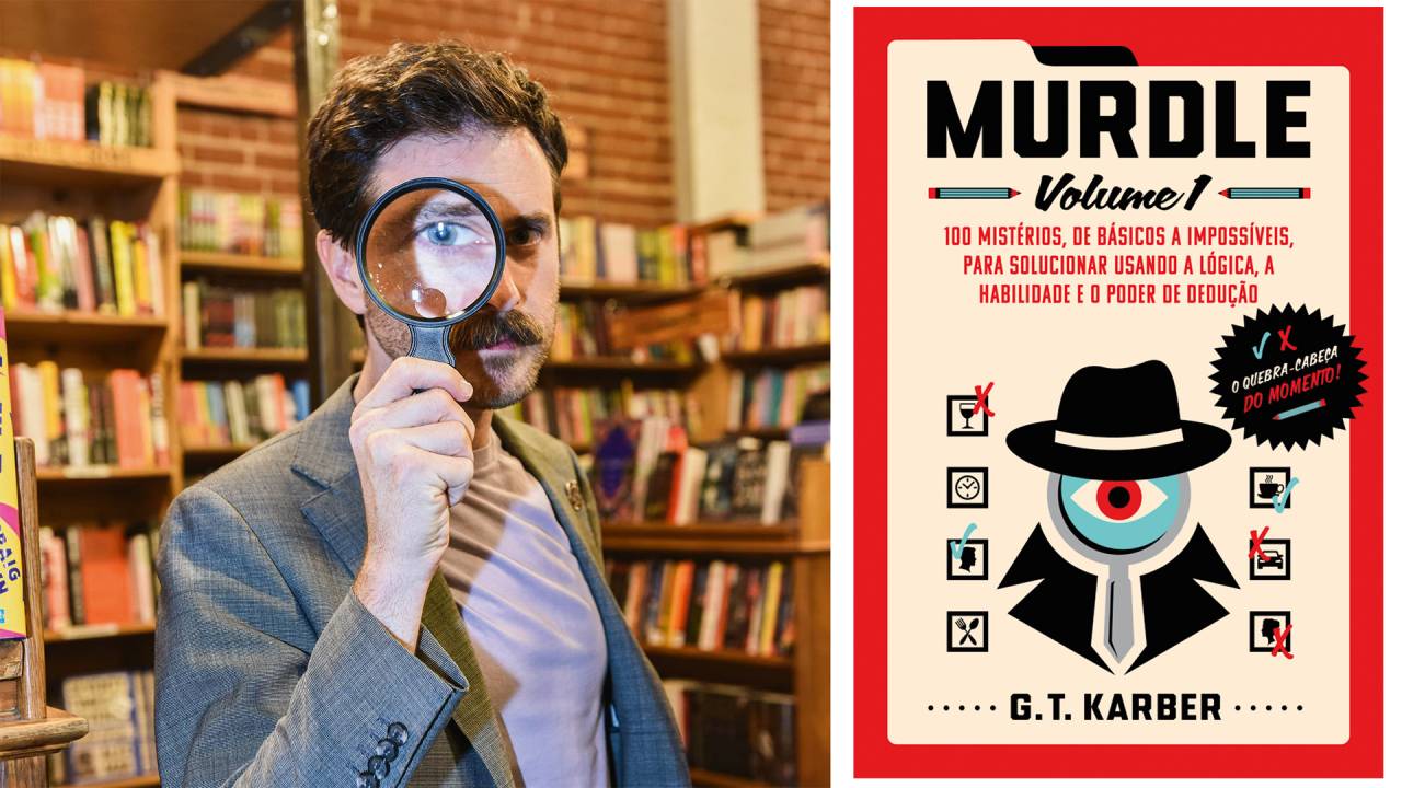 MENTE APURADA - G.T. Karber e seu livro: matemático criou uma série de enigmas para a internet, vertida em fenômeno editorial em países como a Inglaterra