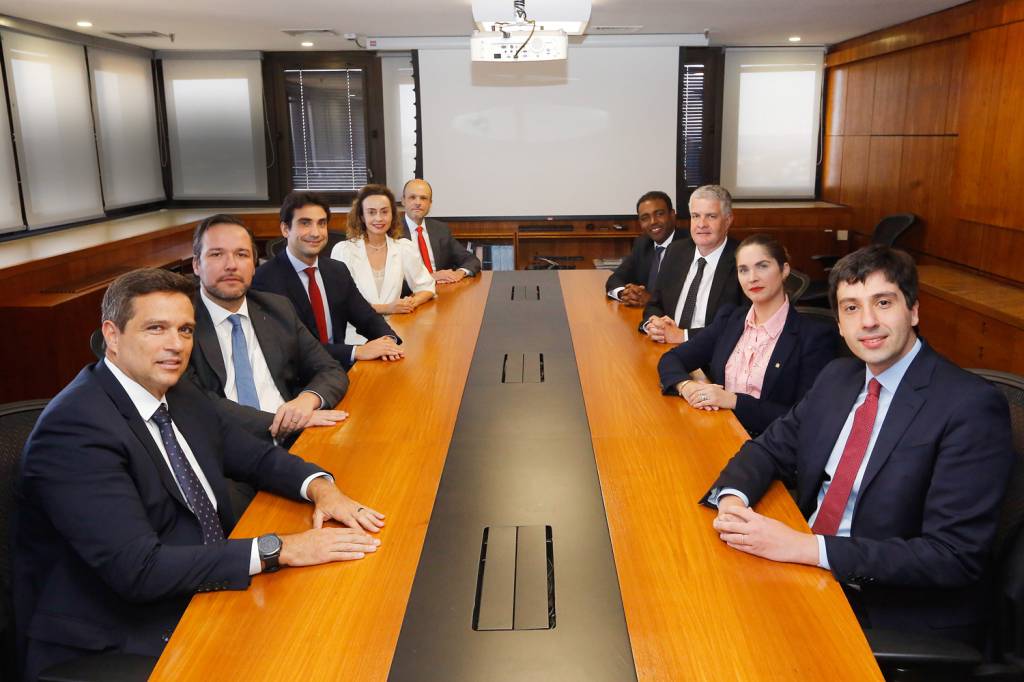 BANCO-CENTRAL—COPOM-2023-8-a.jpg GUARDIÕES DA MOEDA - Diretoria atual do Banco Central: a independência da autarquia ainda é uma questão em aberto