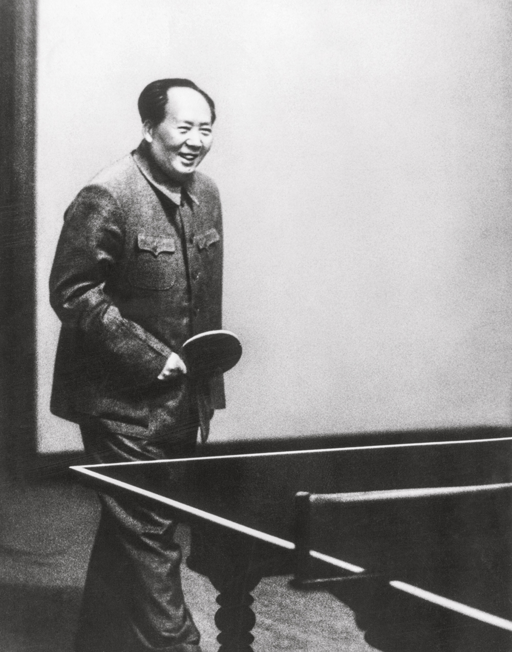 GettyImages-515177260.jpg LANCE POLÍTICO - Mao: tênis de mesa virou esporte nacional na China