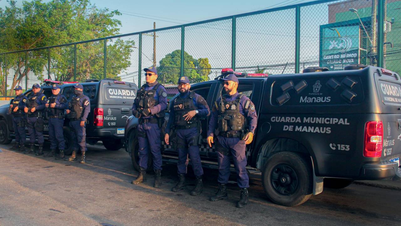 UMA MINI-PM - Guarda Municipal em Manaus: maior efetivo e armamento pesado para conquistar o eleitor