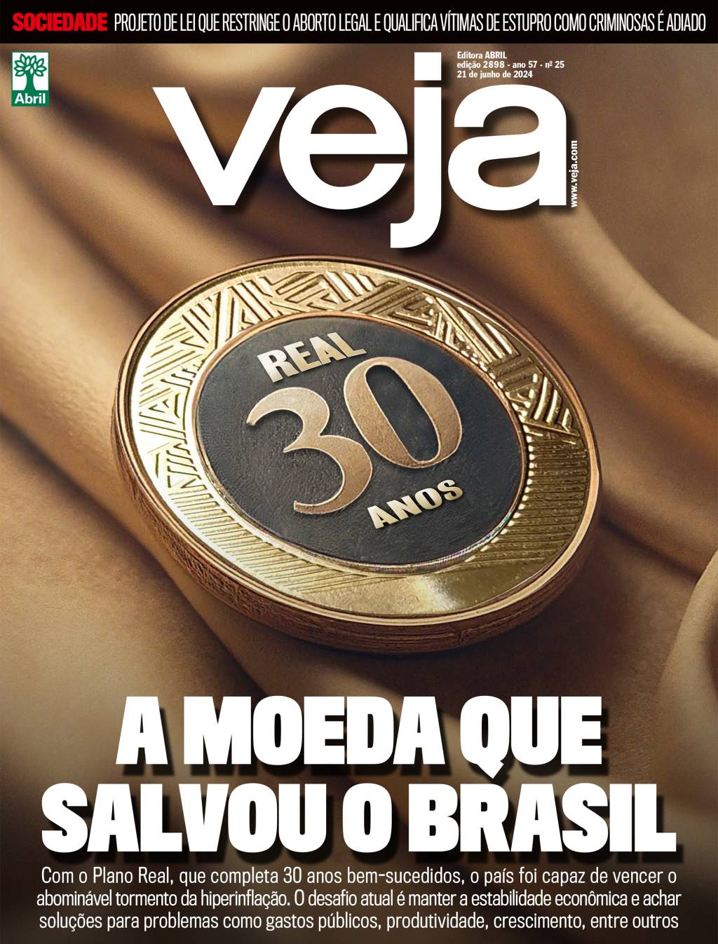 A MOEDA QUE SALVOU O BRASIL - 21/06/2024